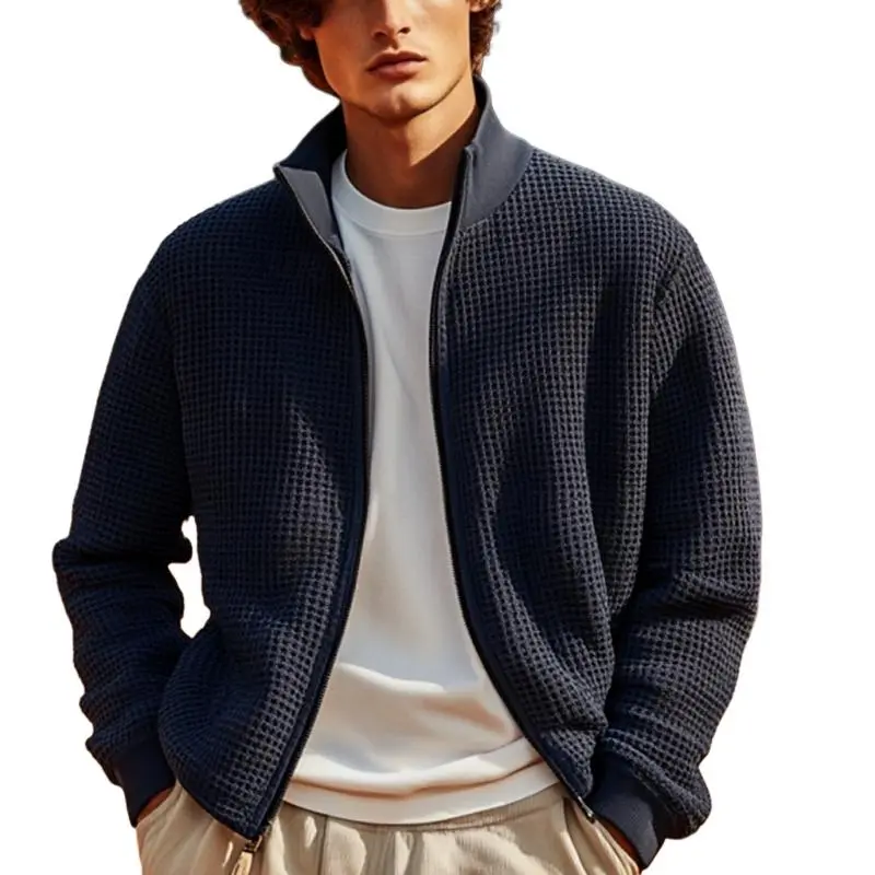 Knit Textured Relaxed Cardigan