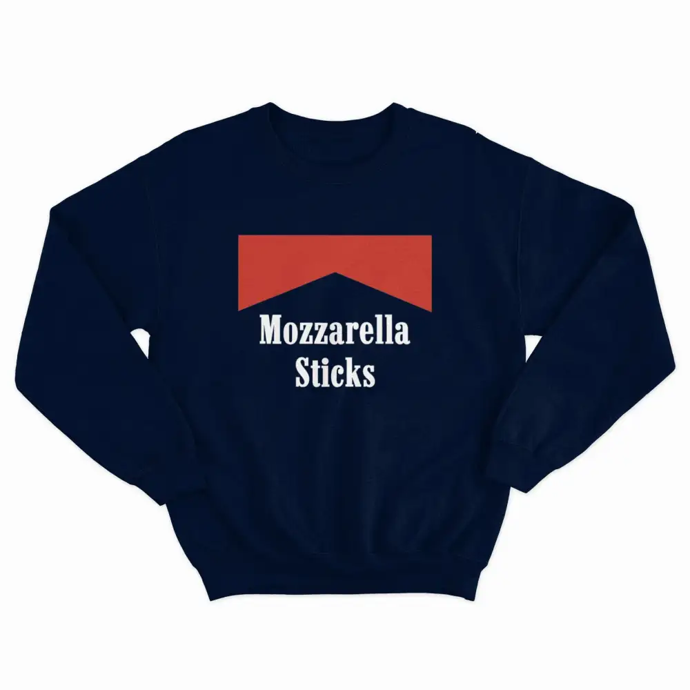 Mozzarella Snack Fleece Crewneck