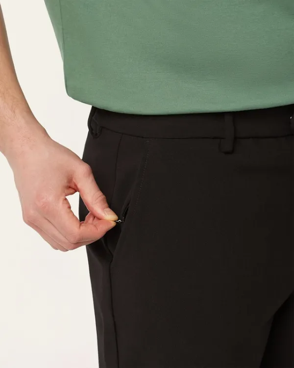 Straight Classic Pants Black