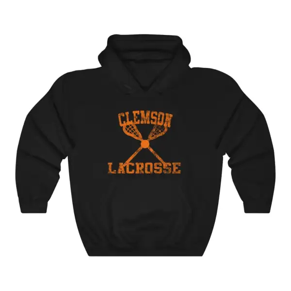 Everyday Vintage Lacrosse Graphic Pullover Hoodie