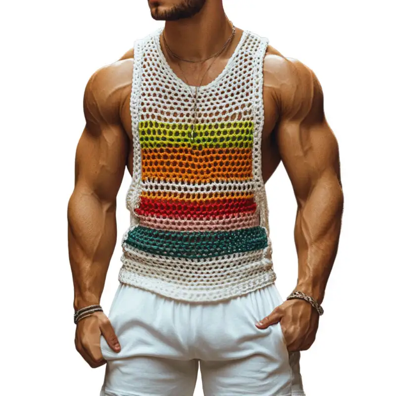Knit Layering Striped Tank