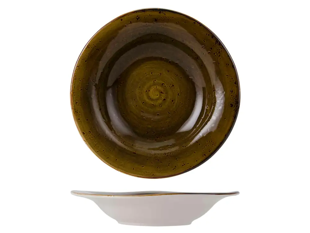 Rimmed Soup Bowl