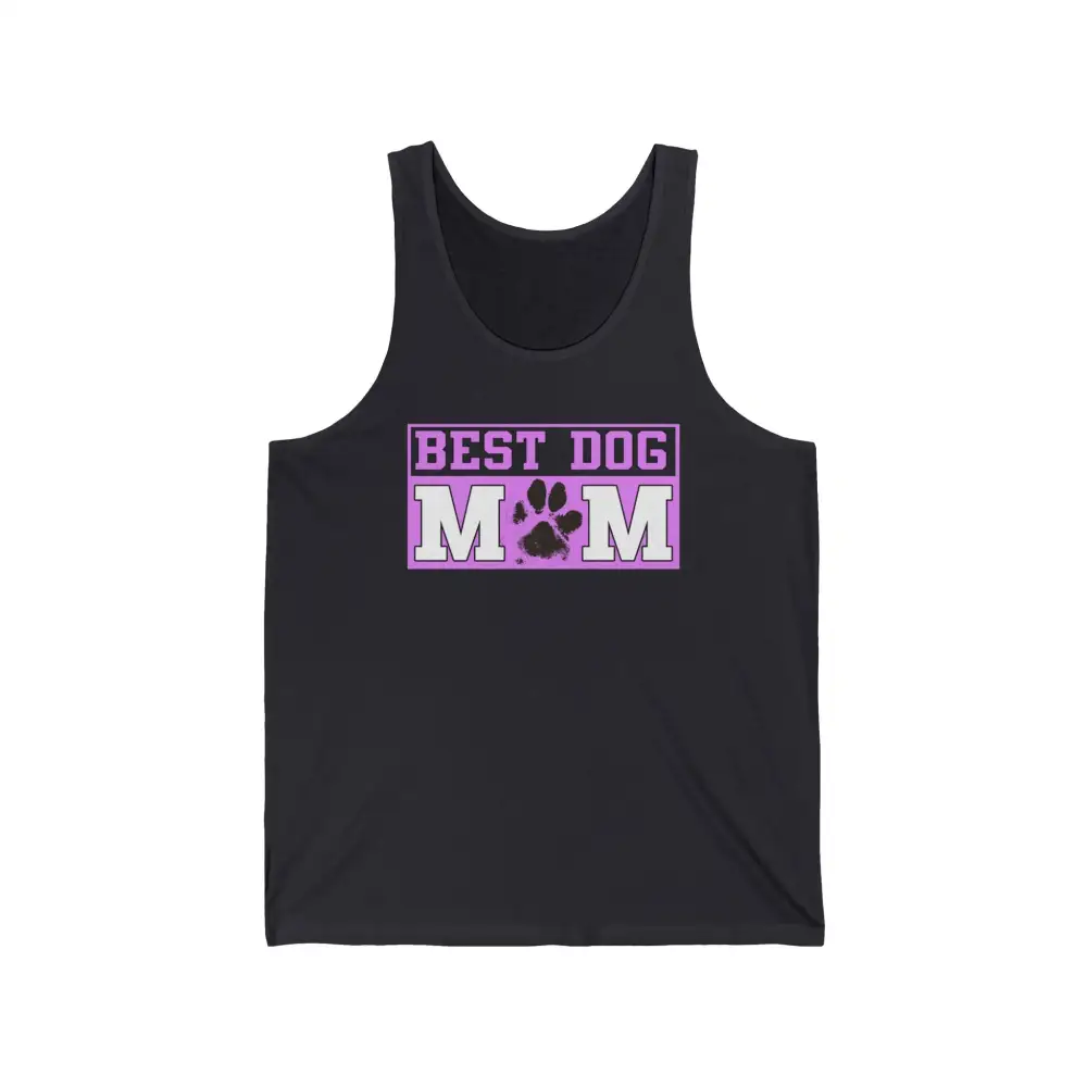 Dog Mom Paw Graphic Tank Top
