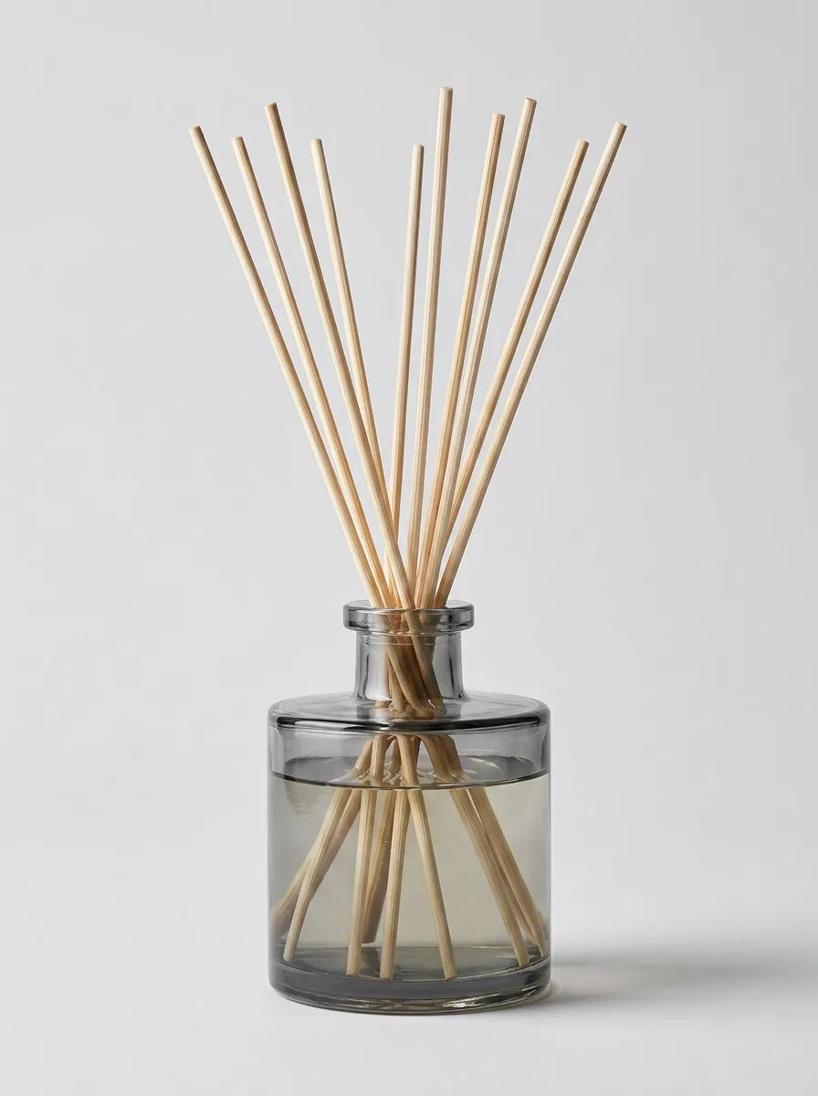 Home Fragrance Reed Diffuser Set Aromatherapy Glass Vessel