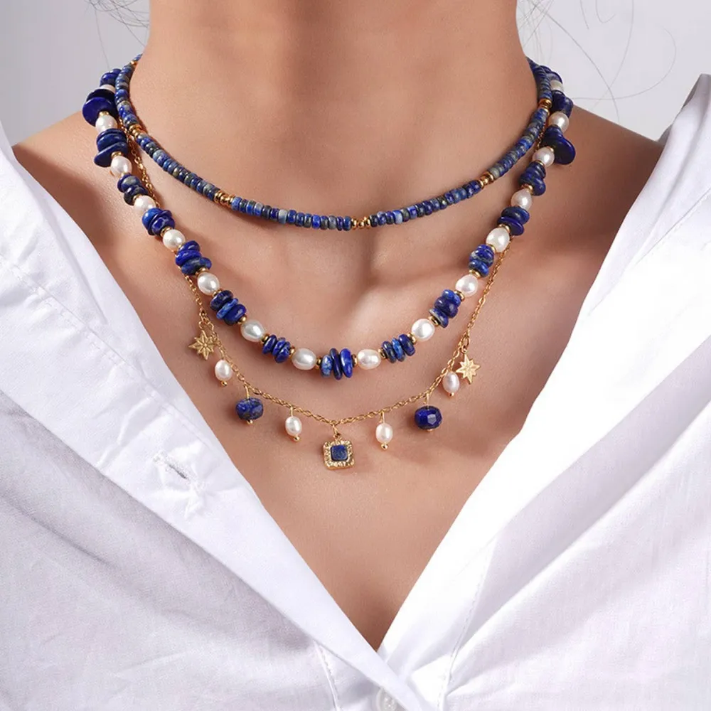 Textured Twisted Pearl Necklace