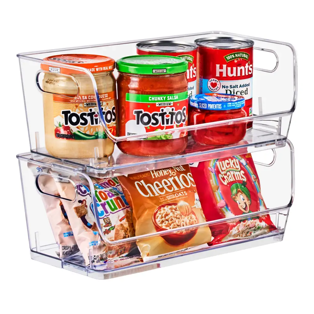 Open Front Storage Bins