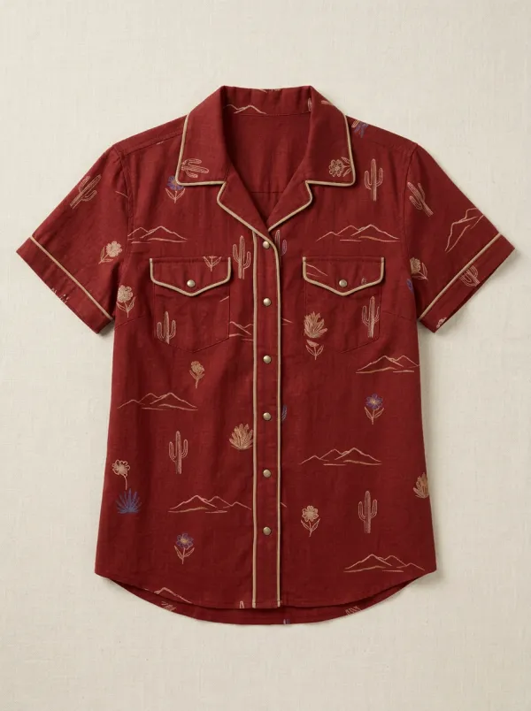 Mountain Western Short Sleeve Shirt