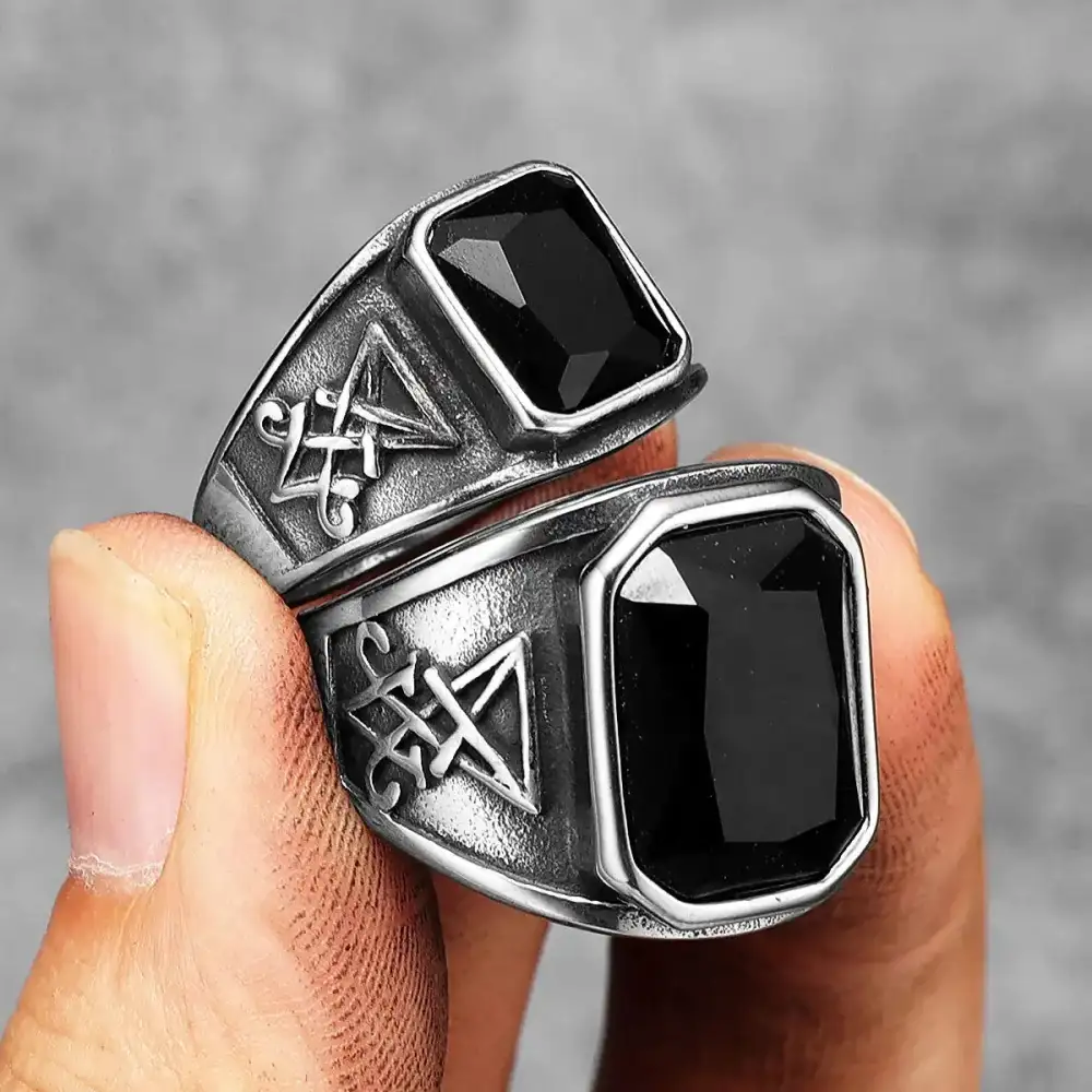 Men's Onyx Ring