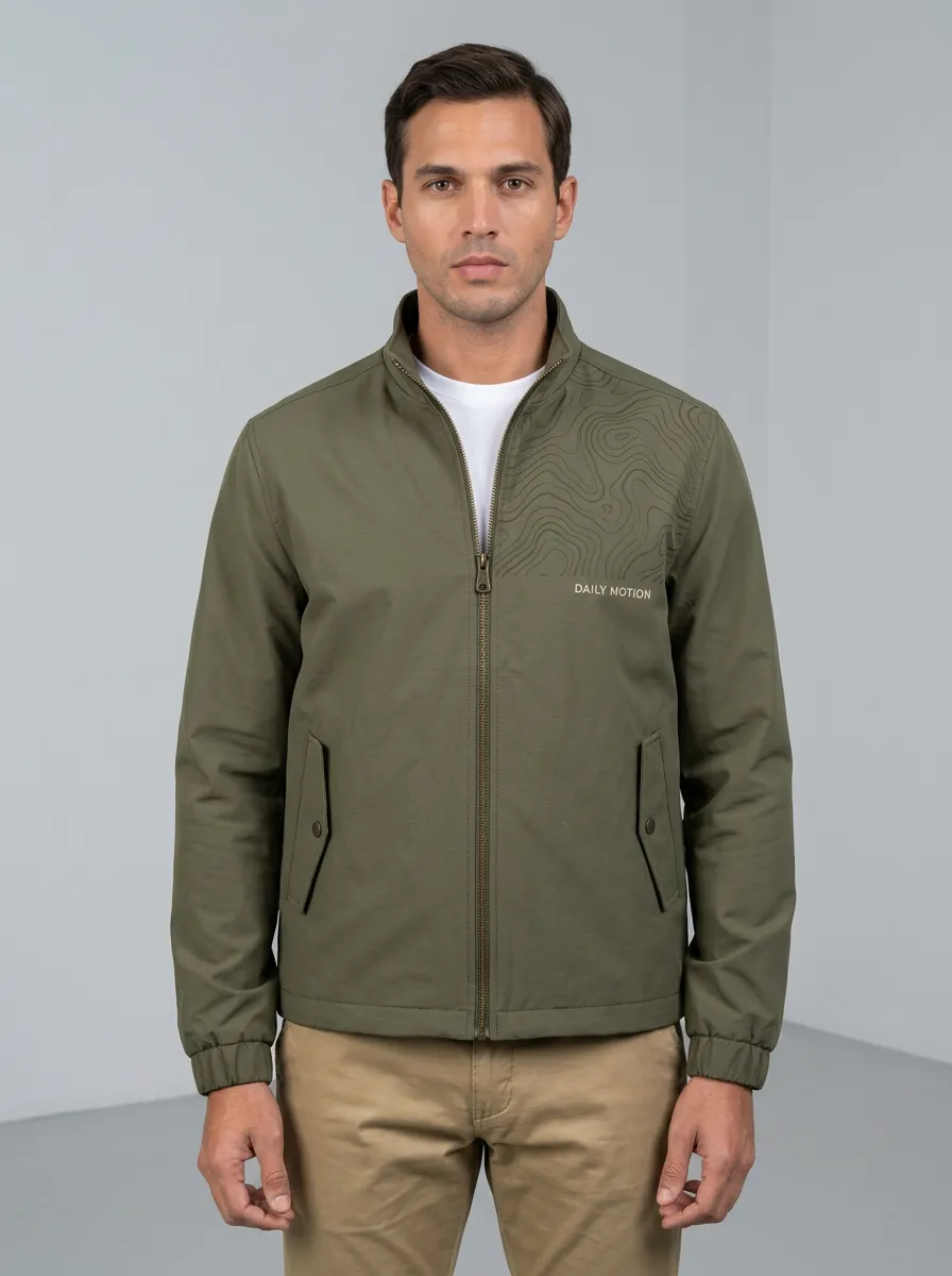 Topographic Map Utility Jacket