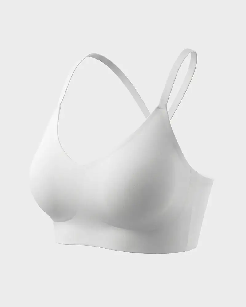 Seamless Backless Lace Bralette