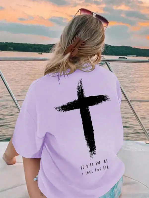 Women Vacation Slogan Graphic T-Shirt
