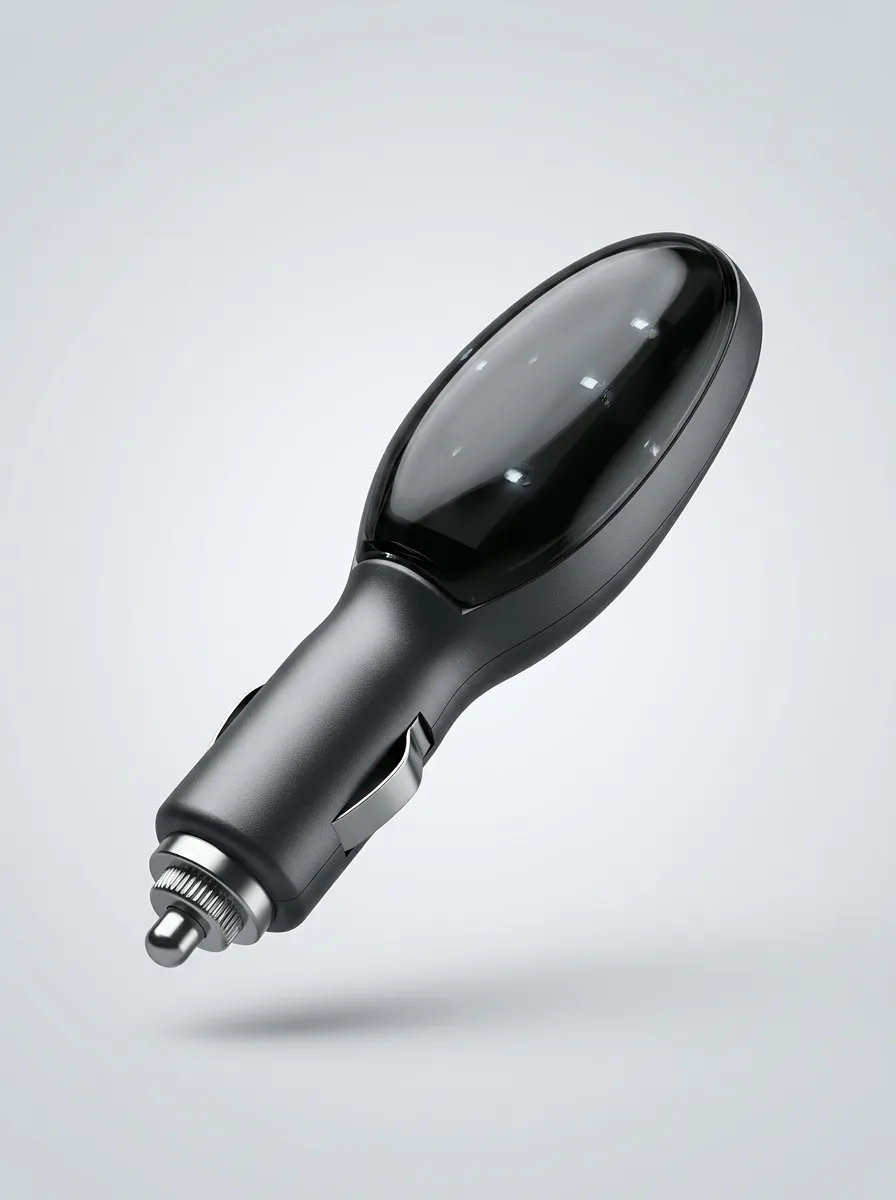 LED Indicator Car Fuel Saver Power-Socket Plug-In Device for Vehicle Console Areas