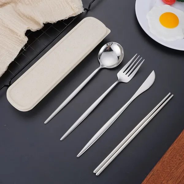 Sleek Travel Cutlery Set