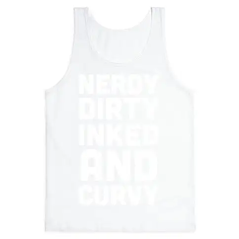 Curvy Ink Graphic Tank Top