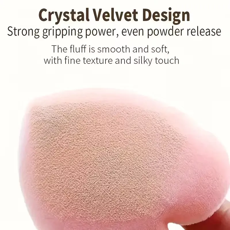 Cute Heart Makeup Sponge Set