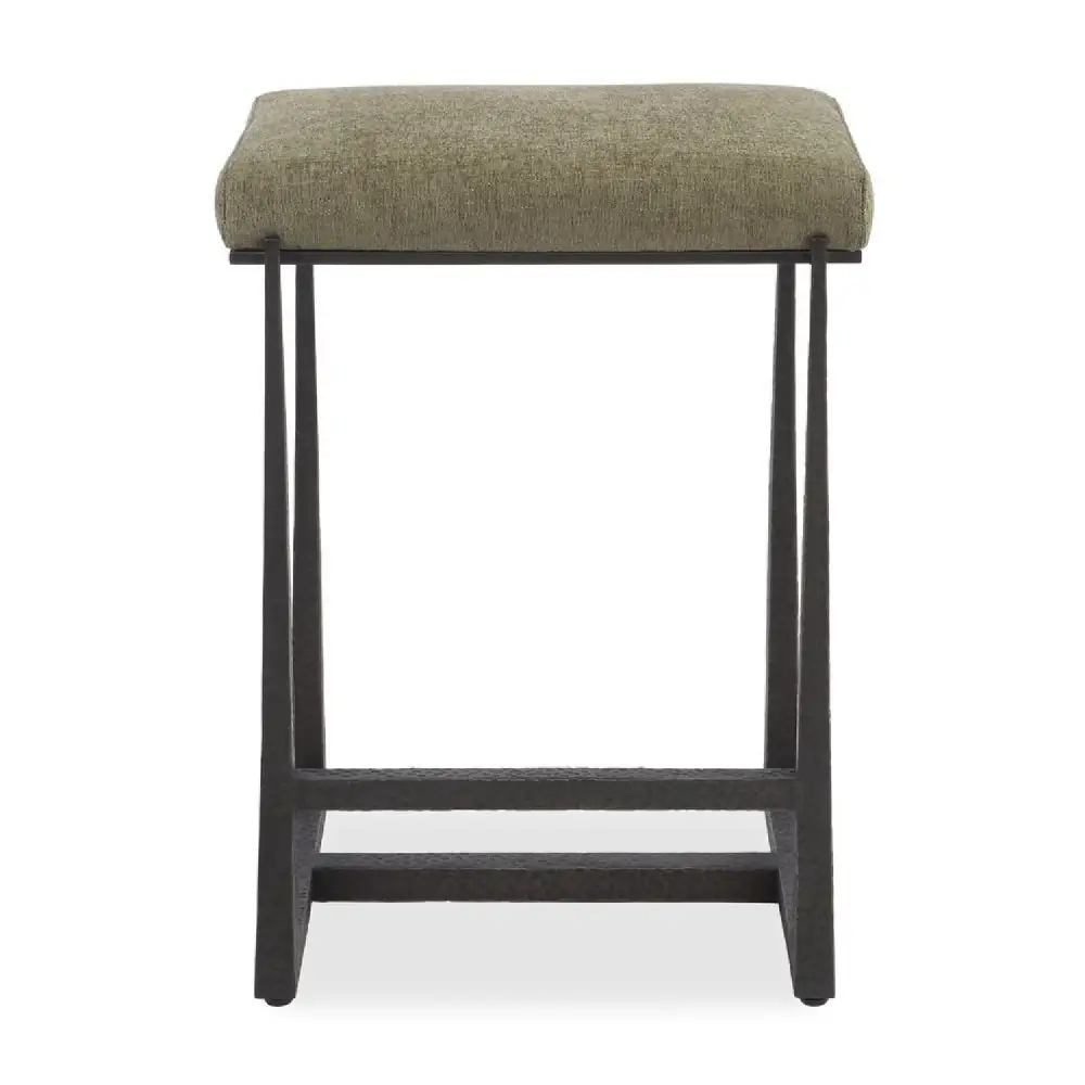 Contemporary Fabric Counter Stool