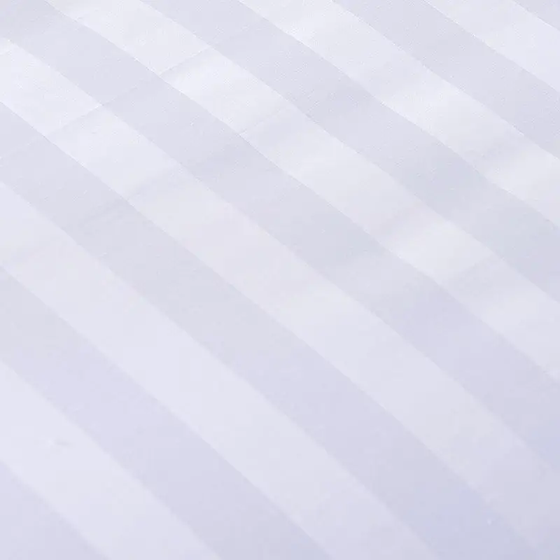 Sateen Stripe Quilt Cover Set In Cotton