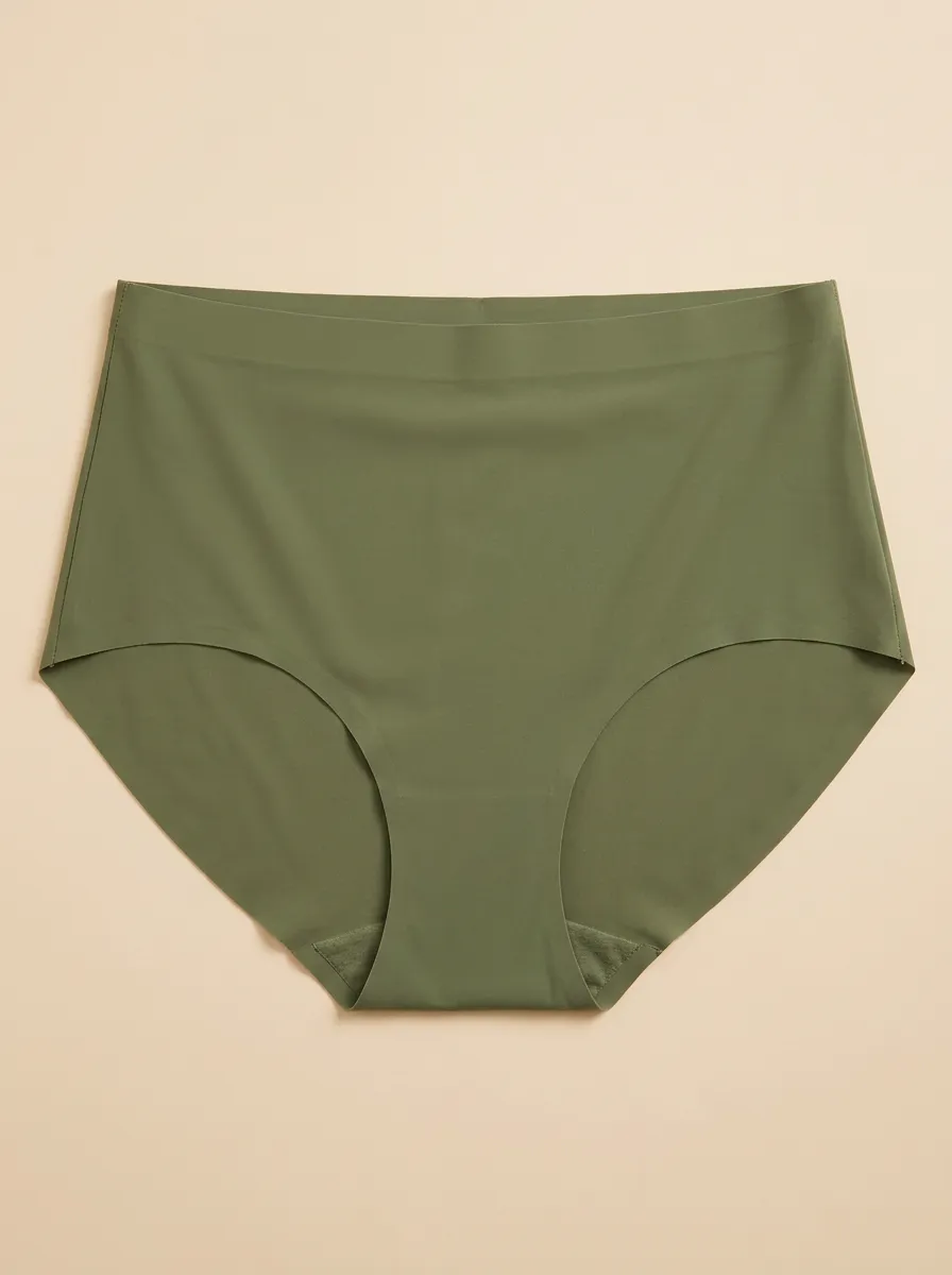 Women's High Waist Seamless Refined Panties