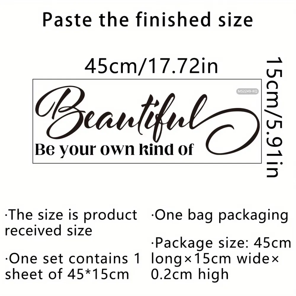 Inspirational Wall Art Stickers