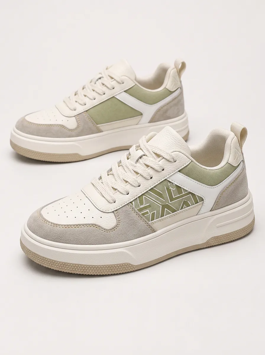 Men's Graphic Casual Geometric Pattern Patterned Skate Inspired Skate Shoes