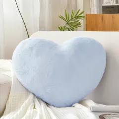 Soft Heart Plush Pillow