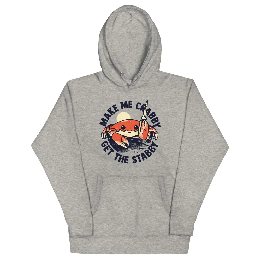 Crabby Mood Graphic Hoodie