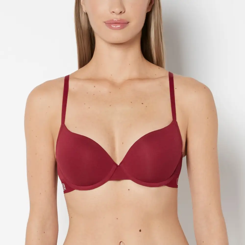 Contemporary Lightly Lined Demi Cotton Bra
