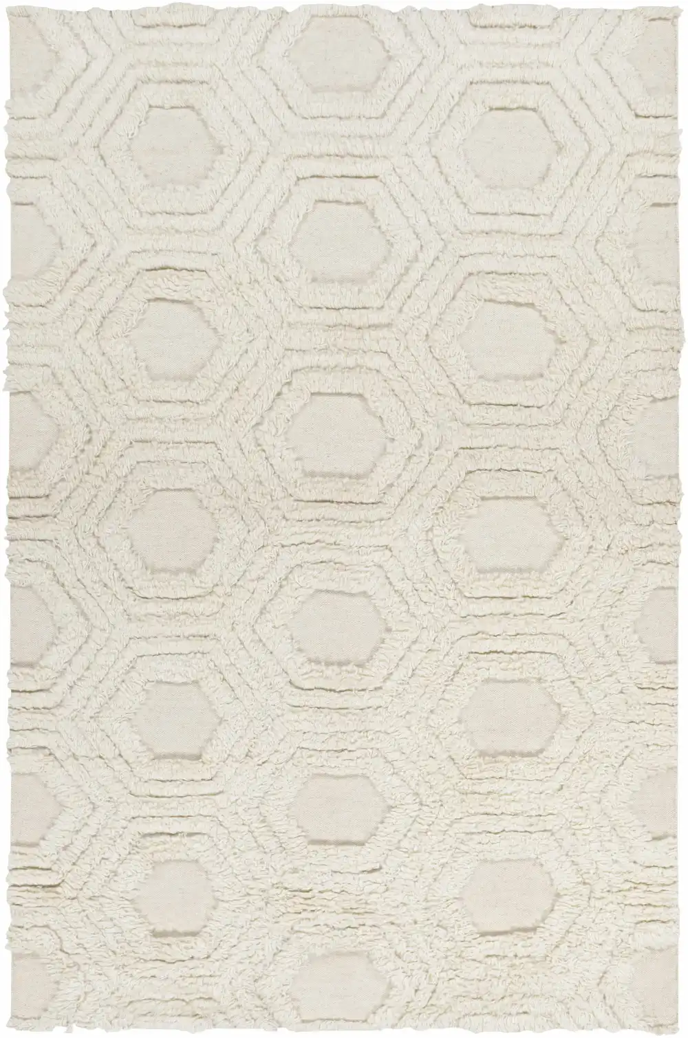 Contemporary Wool Area Rug Interior Accent