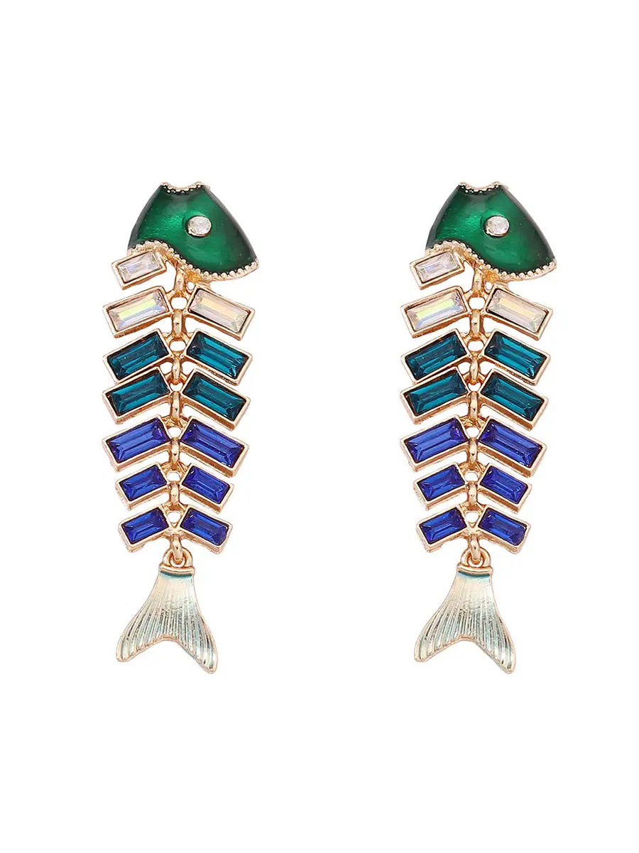 Distinctive Textured Accent Earrings