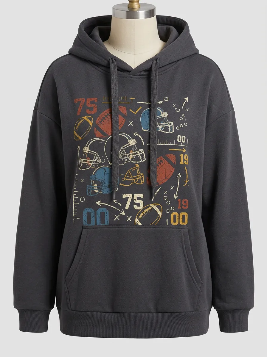 Women's Touchdown Heritage Football Hoodie