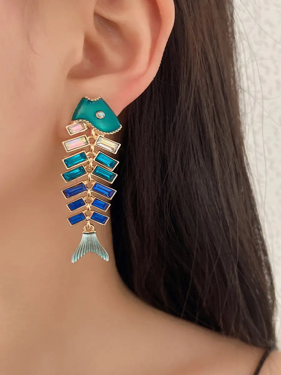 Distinctive Textured Accent Earrings