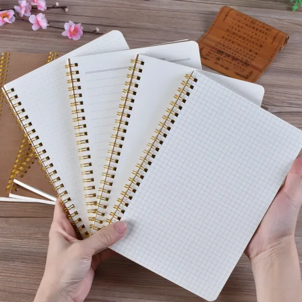 Vintage Kraft Spiral Notebook