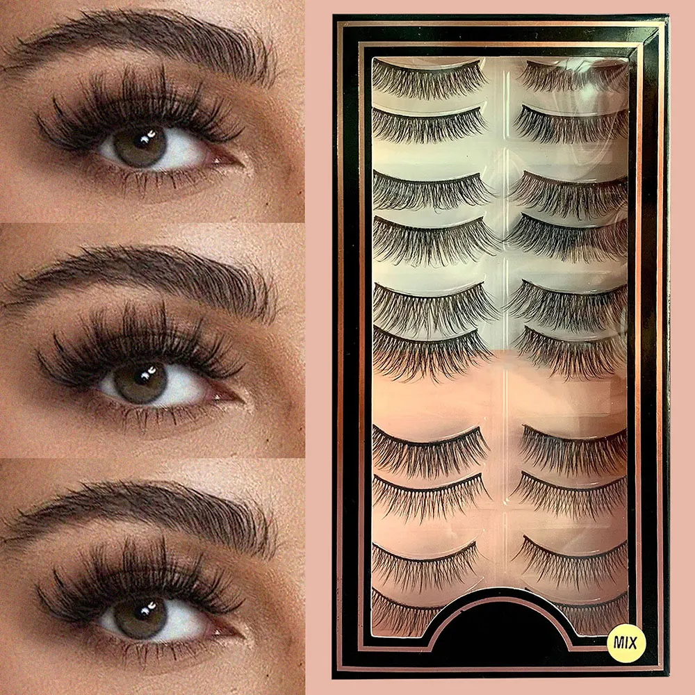 Full & Fluffy Fake Eyelashes