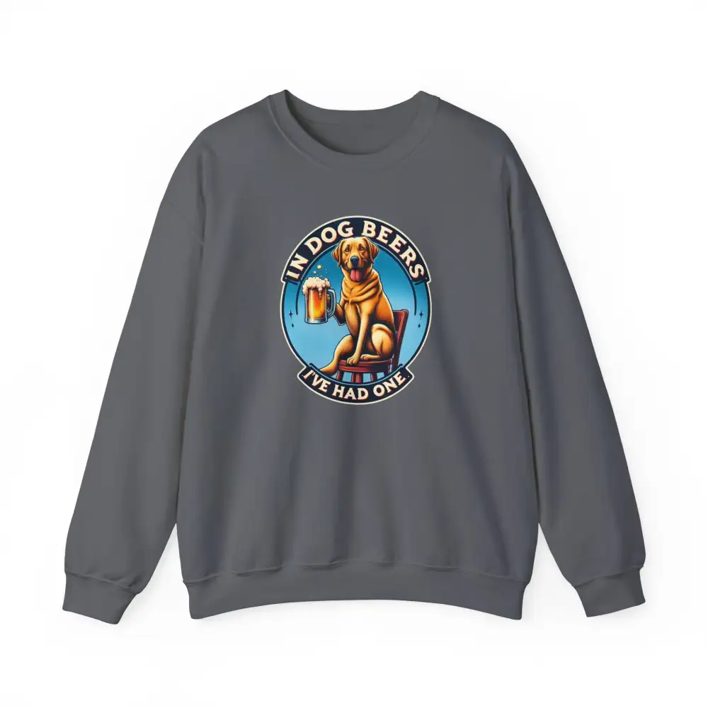 Dog Beers Graphic Sweatshirt