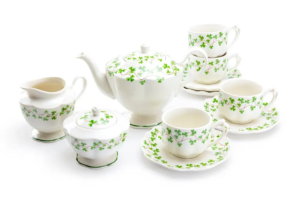 Shamrock Porcelain Tea Set