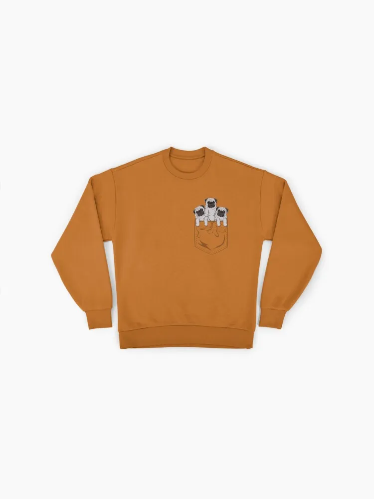 Pocket Pug Dog Graphic Sweatshirt