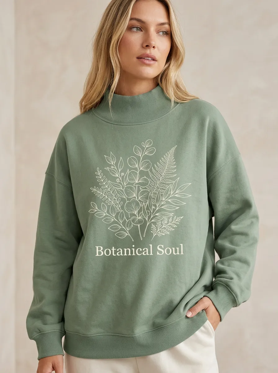 Botanical Soul Nature Sweatshirt Classic