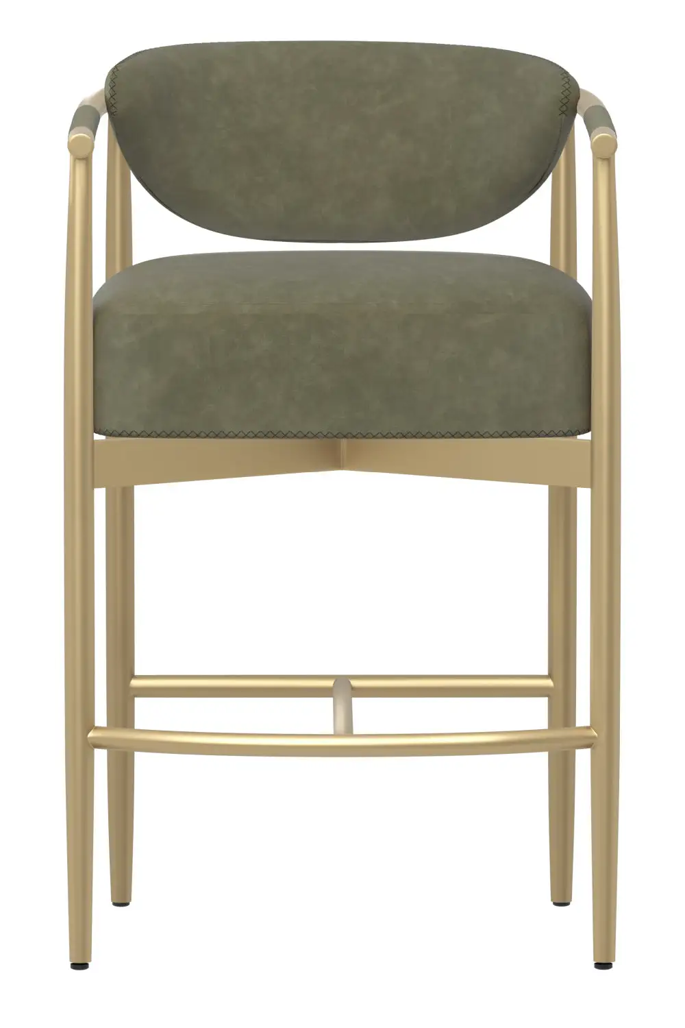 Contemporary Curved Counter Stool