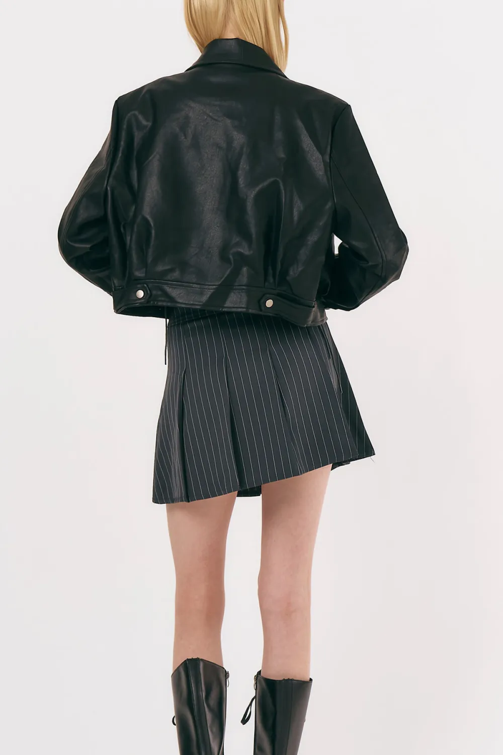 Pleather Rider Jacket