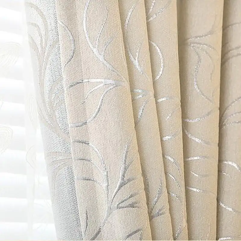 Leaf Blackout Curtain Panel