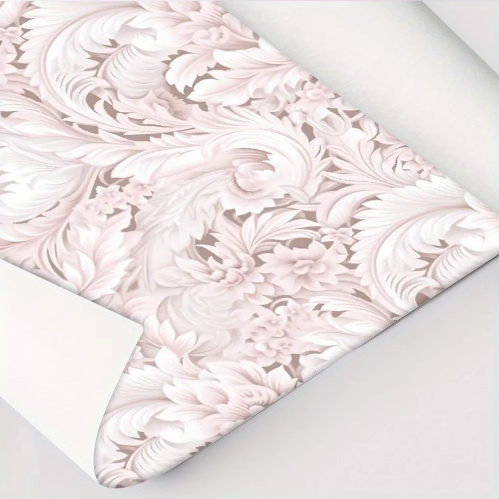 Elegant Pink Floral Gift Wrapping Paper