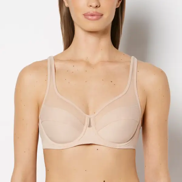 Streamlined Generous Full Coverage Underwire Push Up Bra