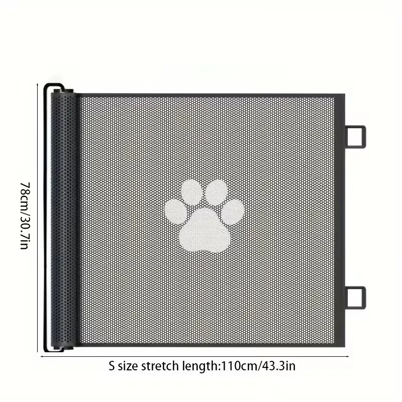 Pet Safety Gate Easy-Install Barrier