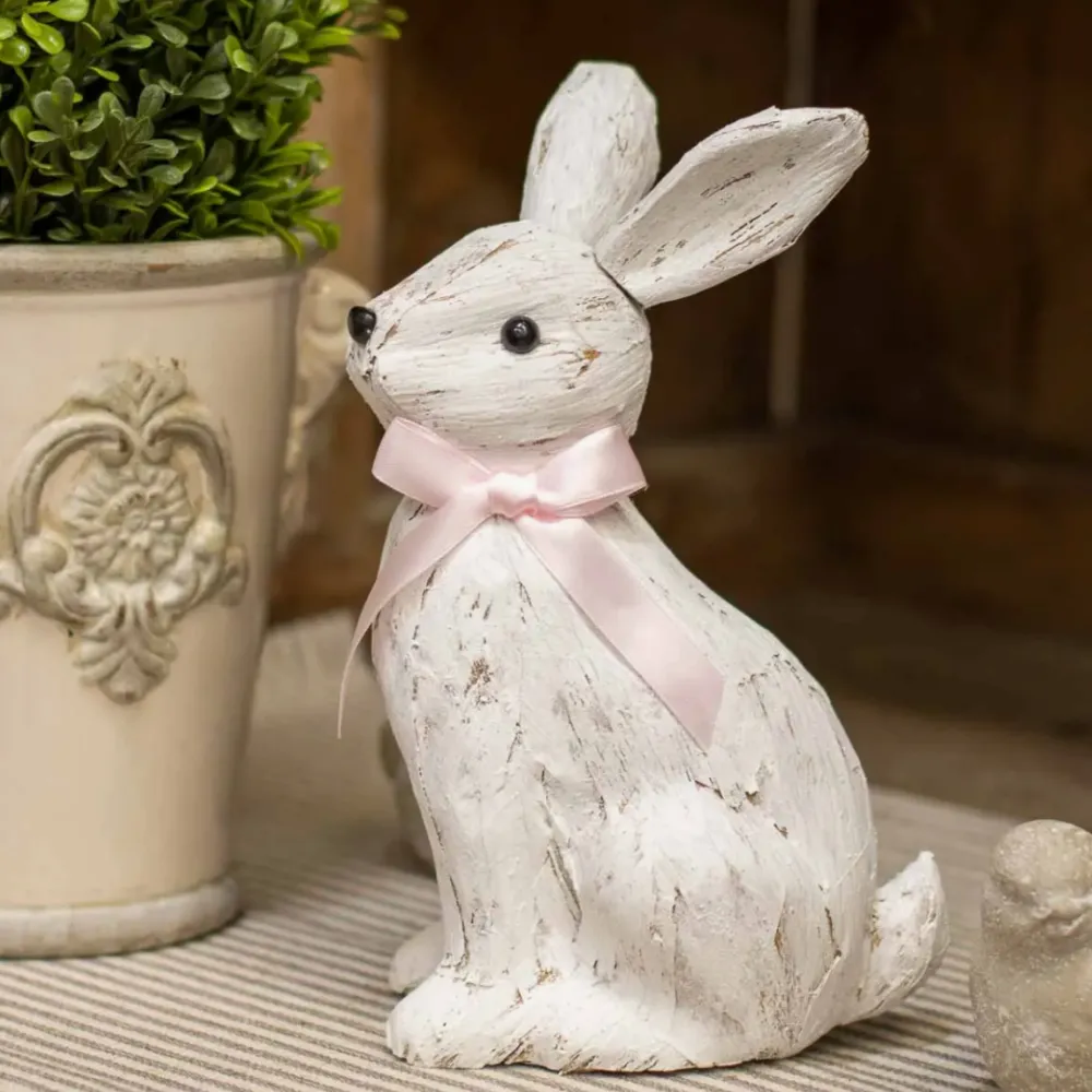 Modern Antique Inspired Decorative Rabbit Ornament