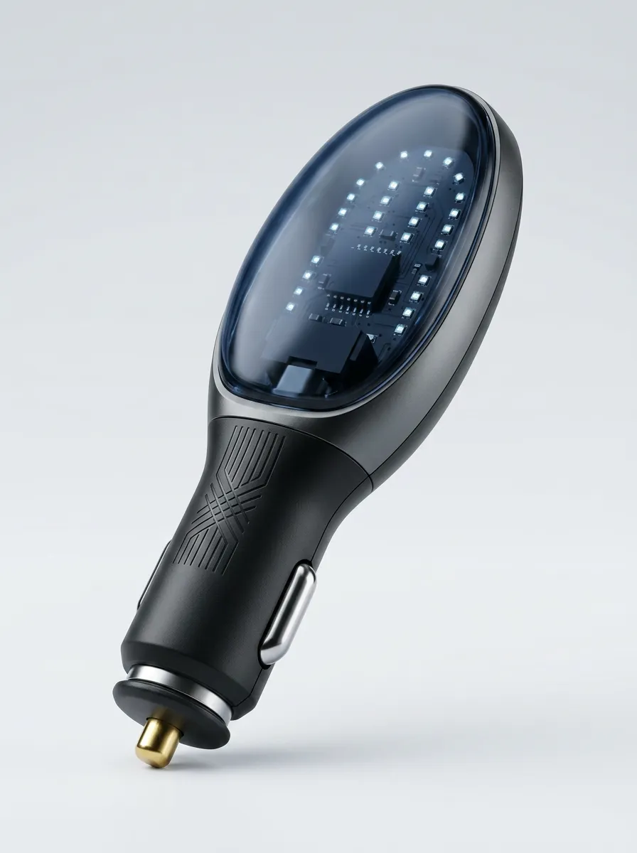 LED Plug-In Car Fuel Saver for Vehicle Device Setup