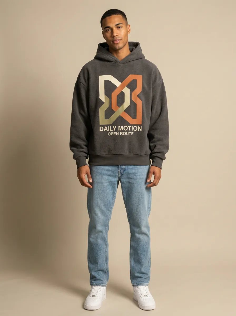 Motion Geometric Hoodie