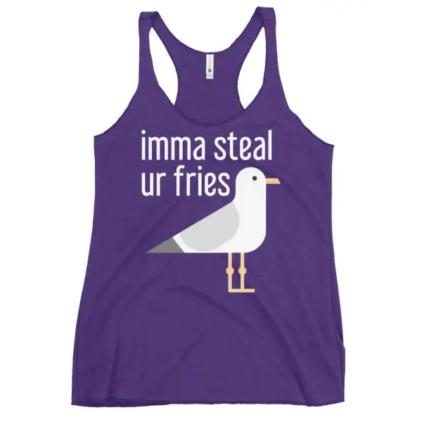 Fries Print Tank