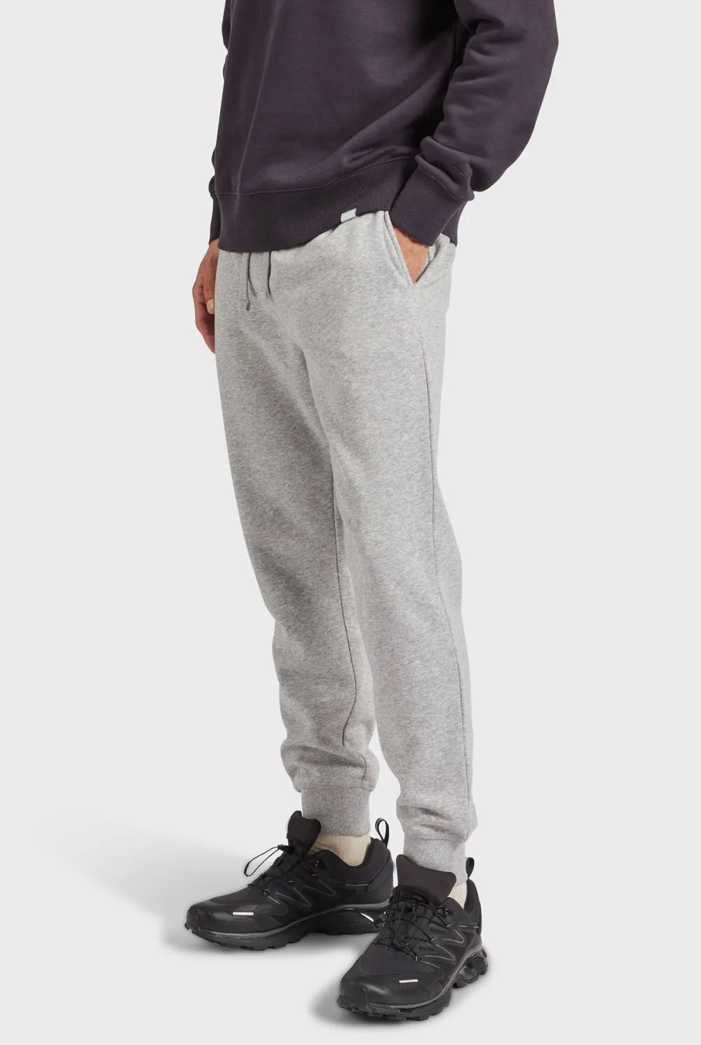 Soft Knit Elastic Waist Casual Sweatpants