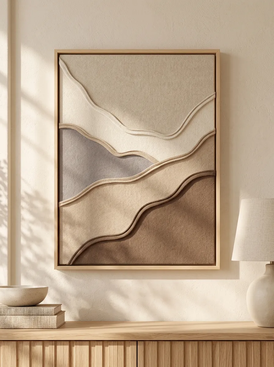 Contemporary Minimalist Abstract Landscape Printed Wall Art