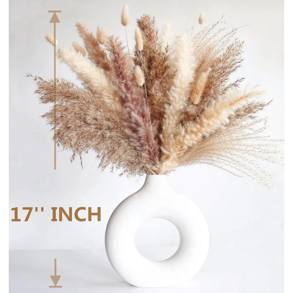 60 Pcs Boho Style Dried Flower Bouquet